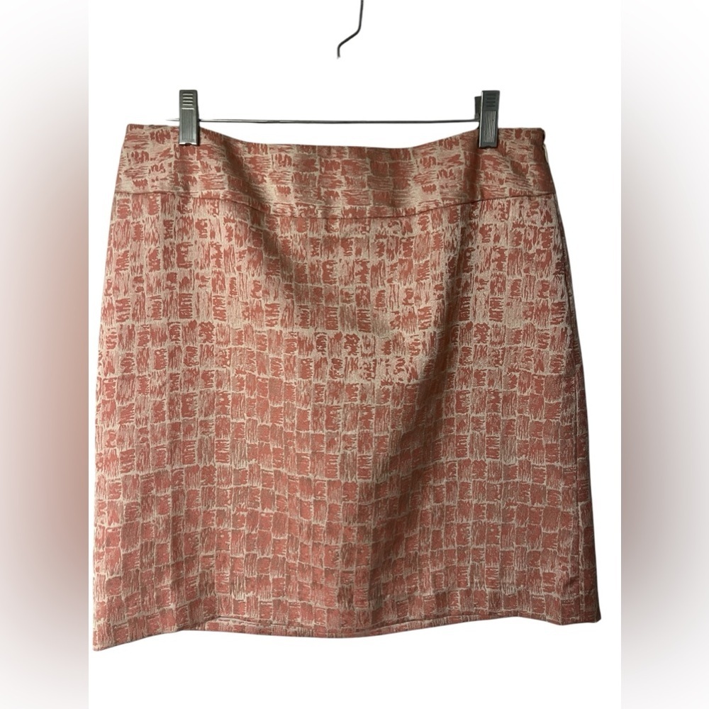 Ann Taylor Pink and Cream skirt size 10